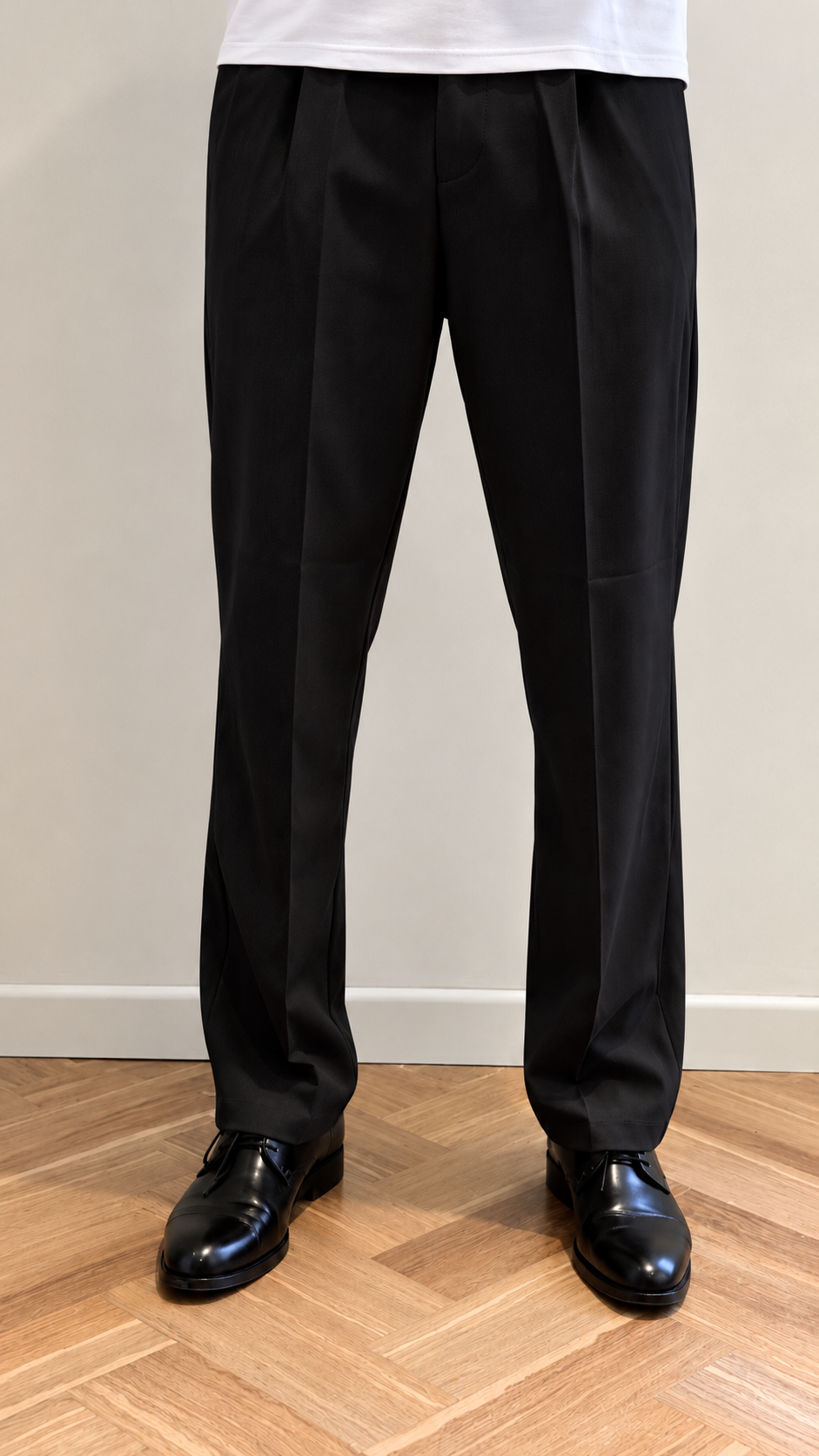 pantalone Sartoriale Uomo Nero