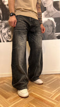 Jeans nero ballon