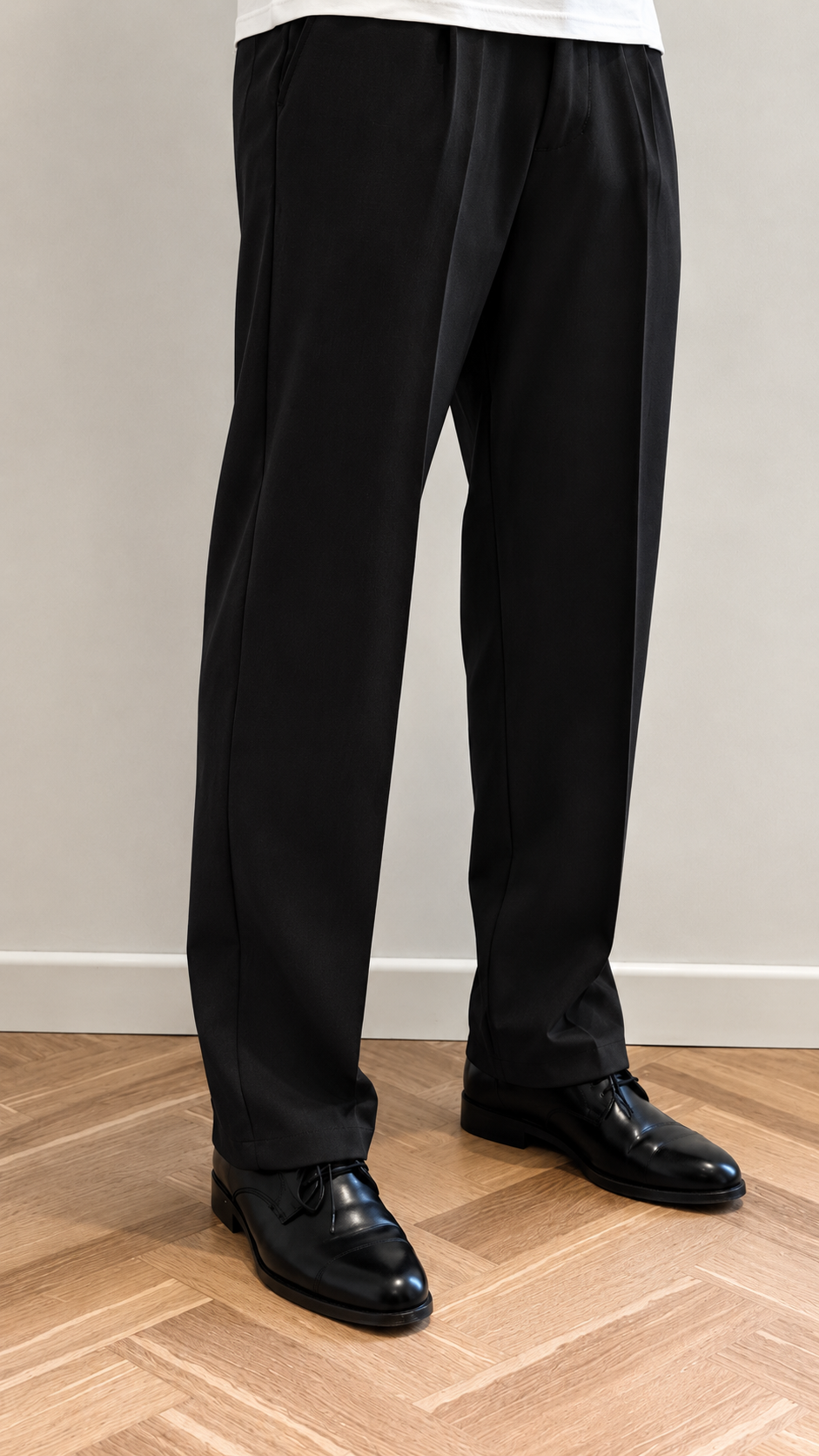 pantalone Sartoriale Uomo Nero