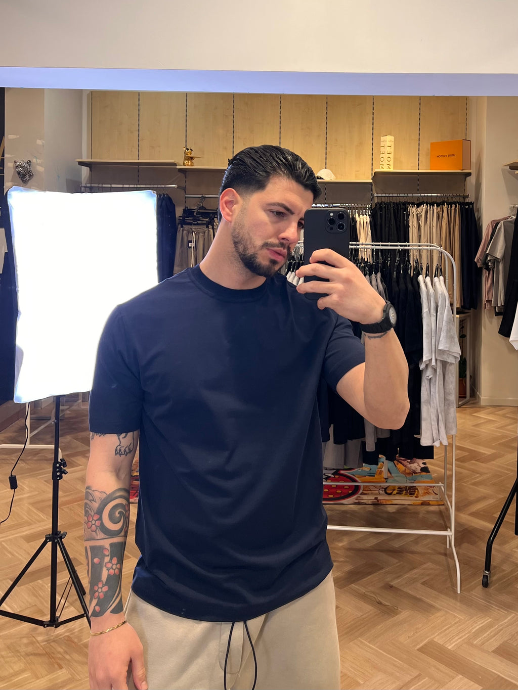T-shirt filo di Scozia