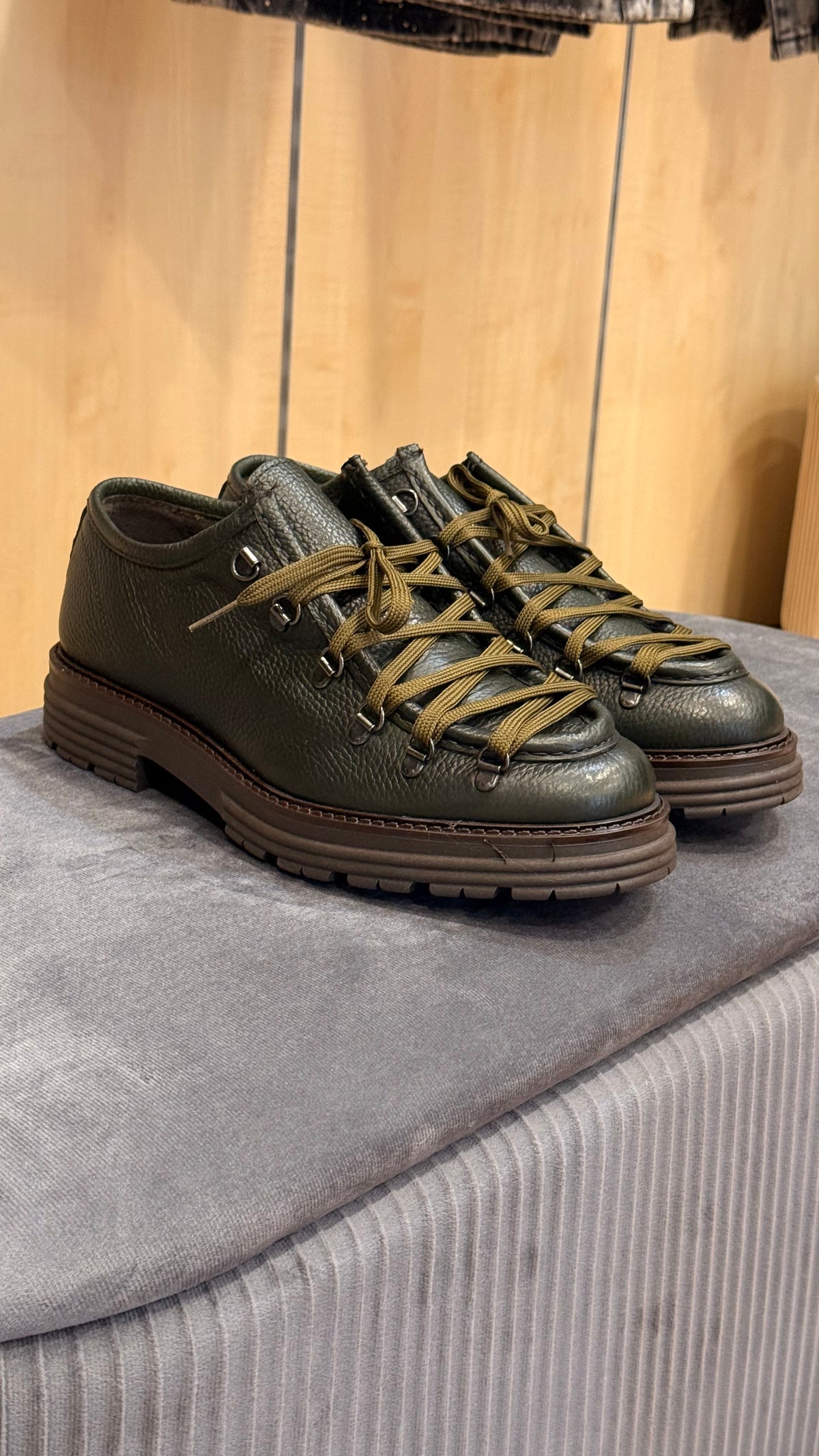 Scarpe ingegnere  verde