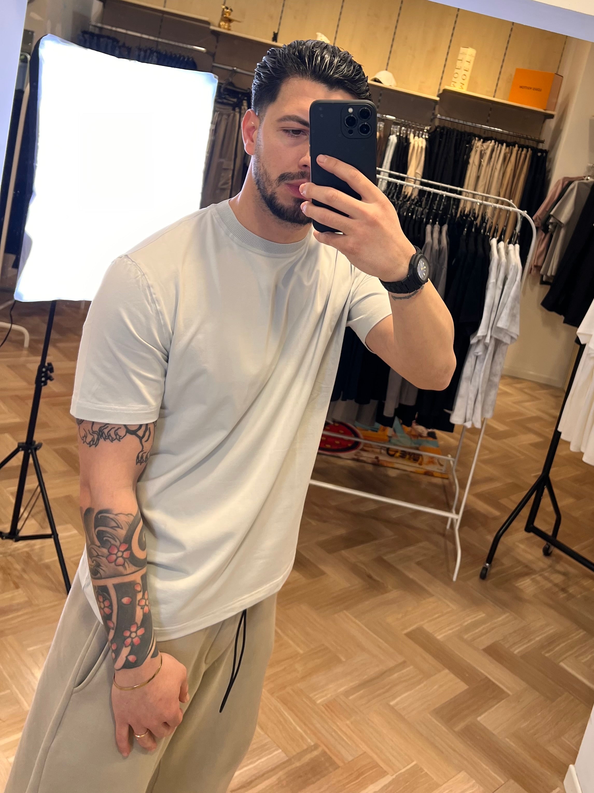 T-shirt filo di Scozia