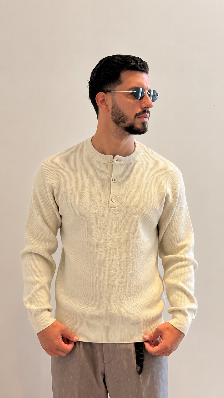 Maglia 3 bottoni