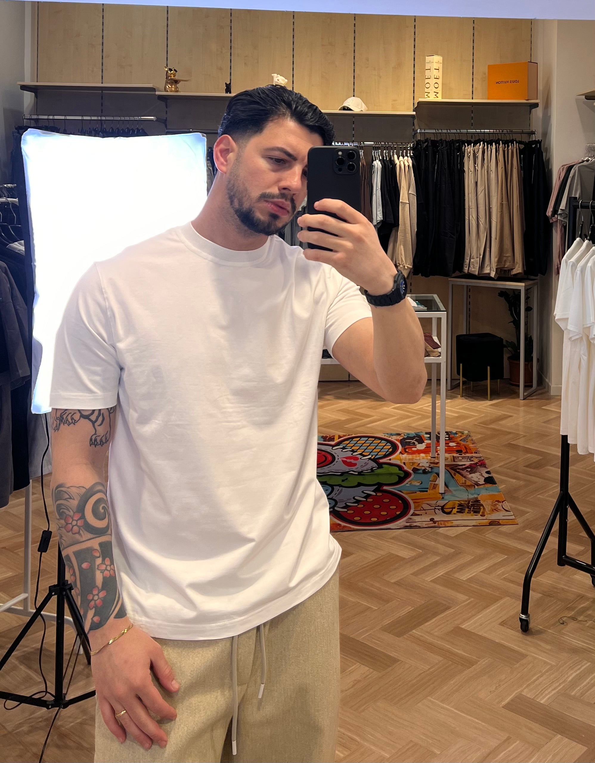T shirt filo di Scozia