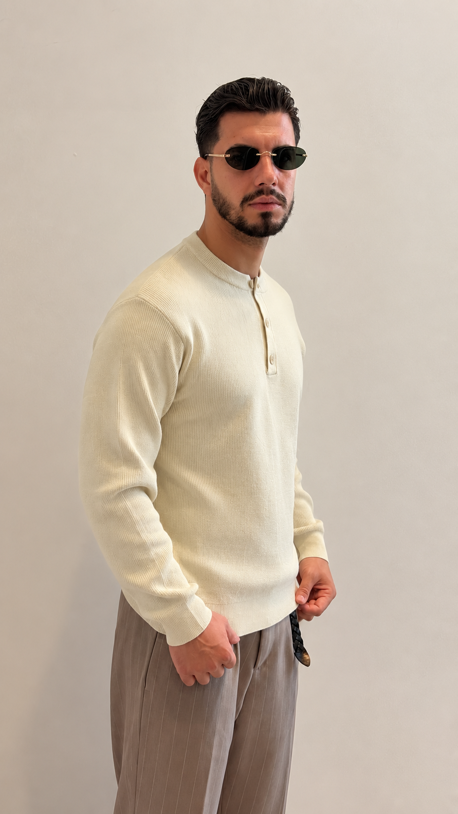 Maglia 3 bottoni